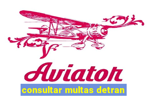 consultar multas detran